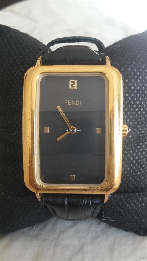 vintage fendi watches|fendi 90s orologio gold watch.